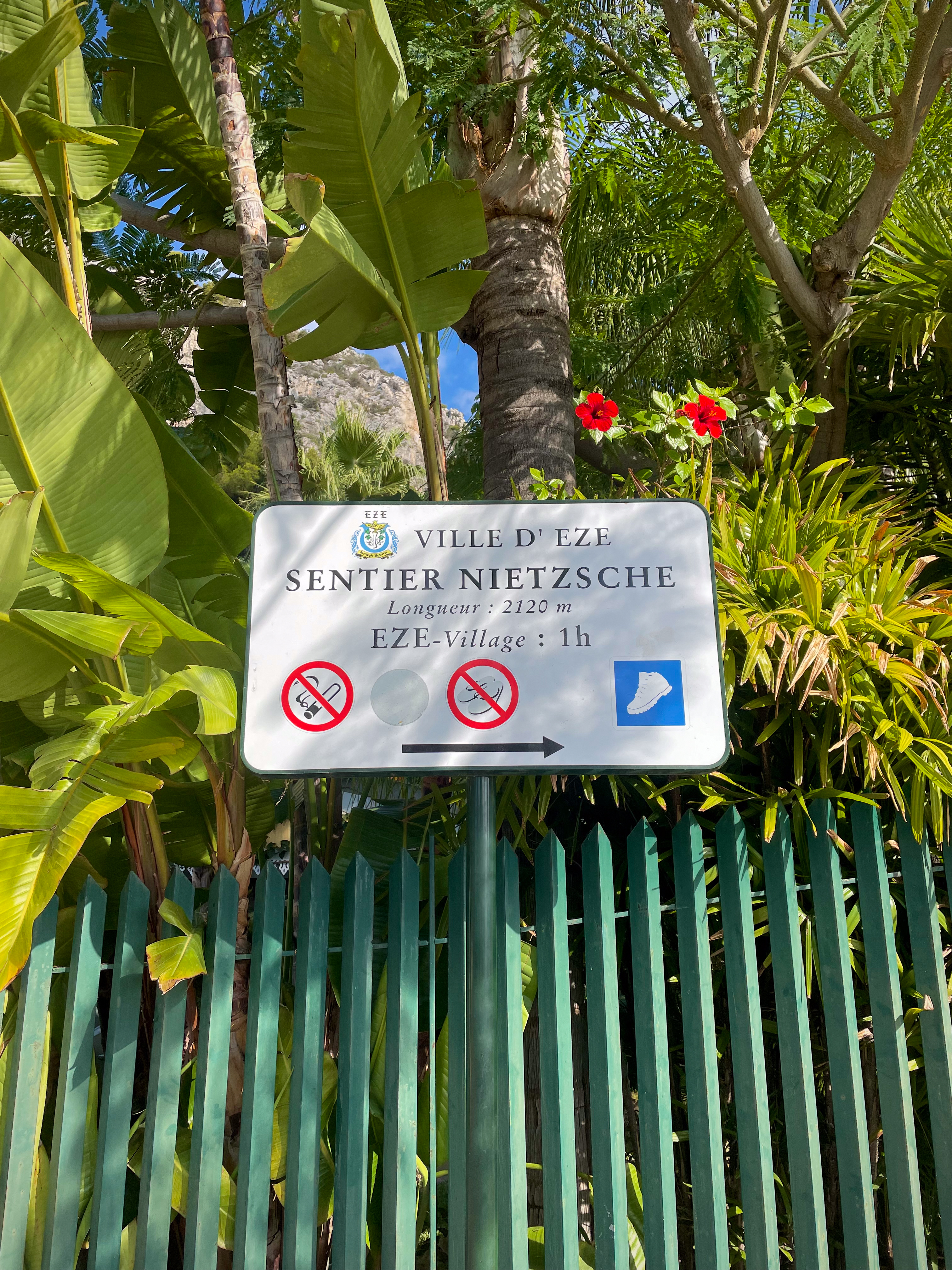 sign for nietzsche's trail
