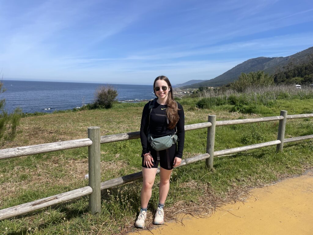 solo female walking the camino de santiago 
