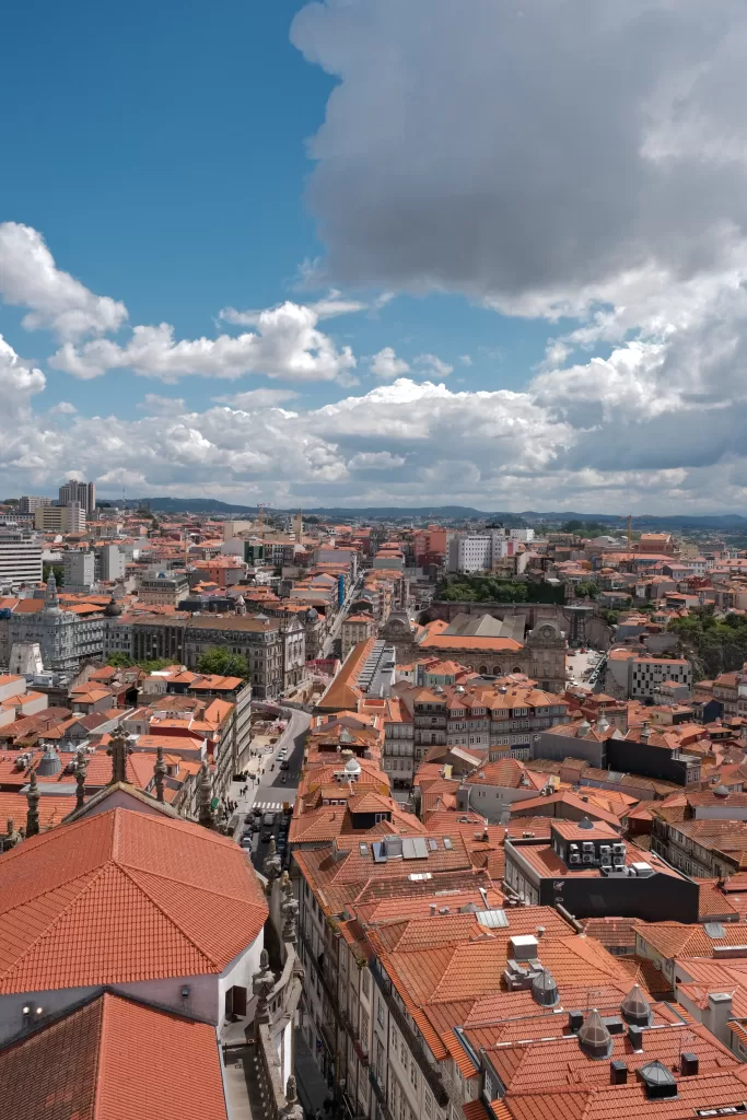 View of Porto from Clerigos Tower