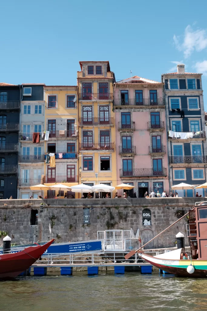 Porto riverfront from Douro river cruise | Things to do in Porto