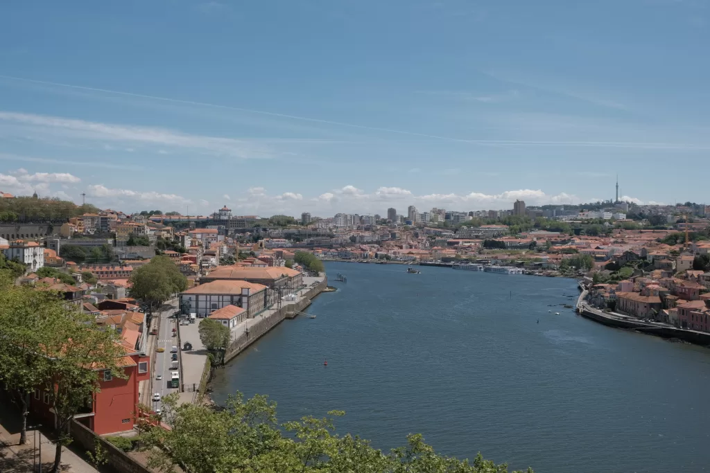 View of the Douro River & Porto from Jardim do Palacio de Cristal | things to do in Porto, Portugal