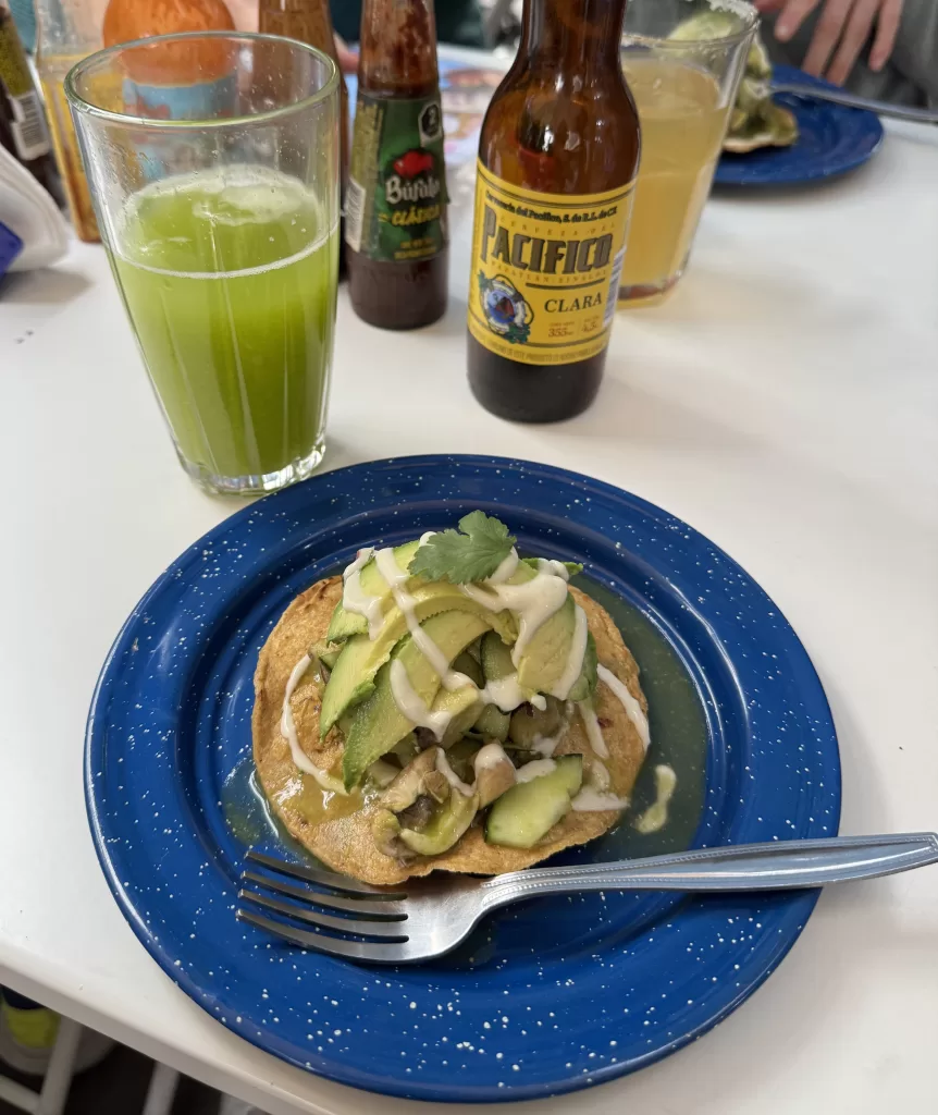 Vegan AguaChile in Mexico City
