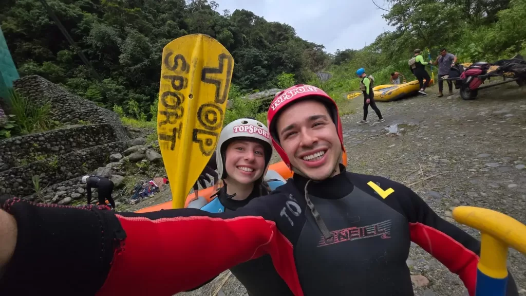 White water rafting in Baños, Ecuador | Best things to do in Baños, Ecuador