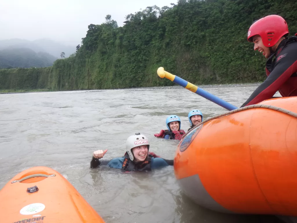White water rafting in Baños, Ecuador | Best things to do in Baños, Ecuador
